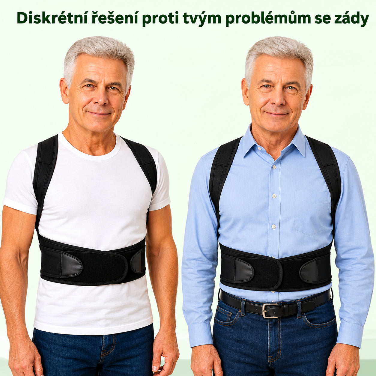Ulevuje od bolesti zad a zlepšuje držení těla