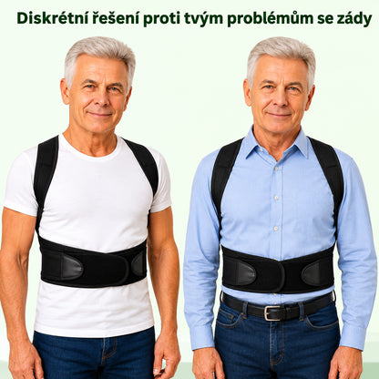 Ulevuje od bolesti zad a zlepšuje držení těla